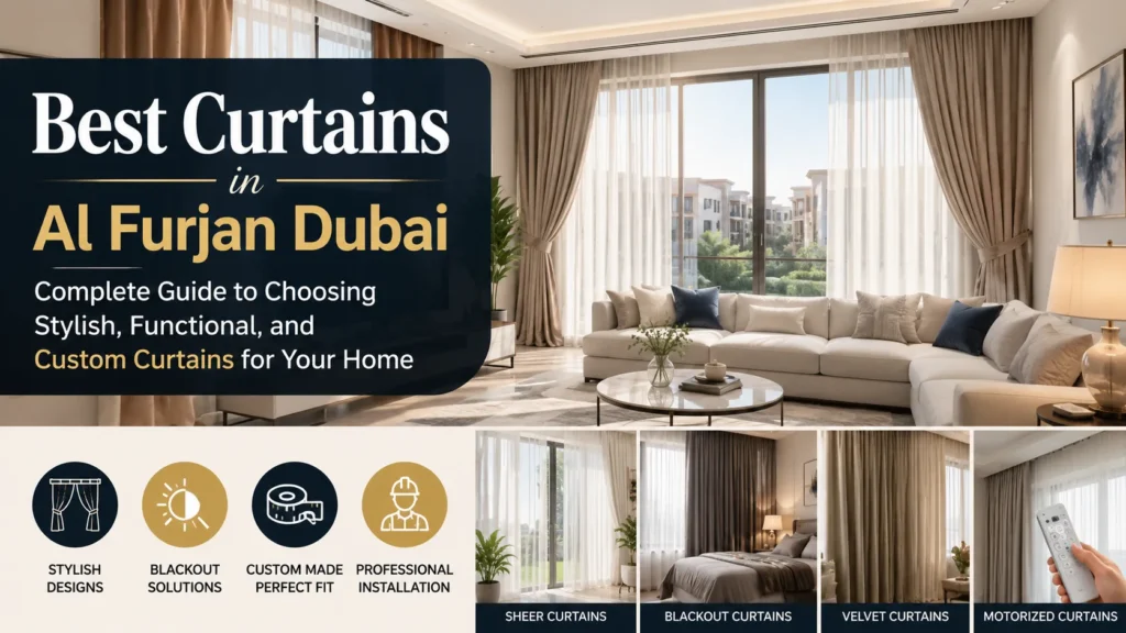 Best Curtains in Al Furjan Dubai