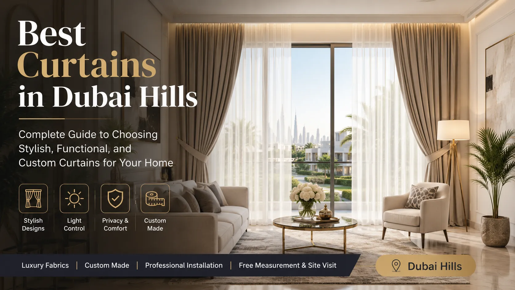 Best Curtains in Dubai Hills