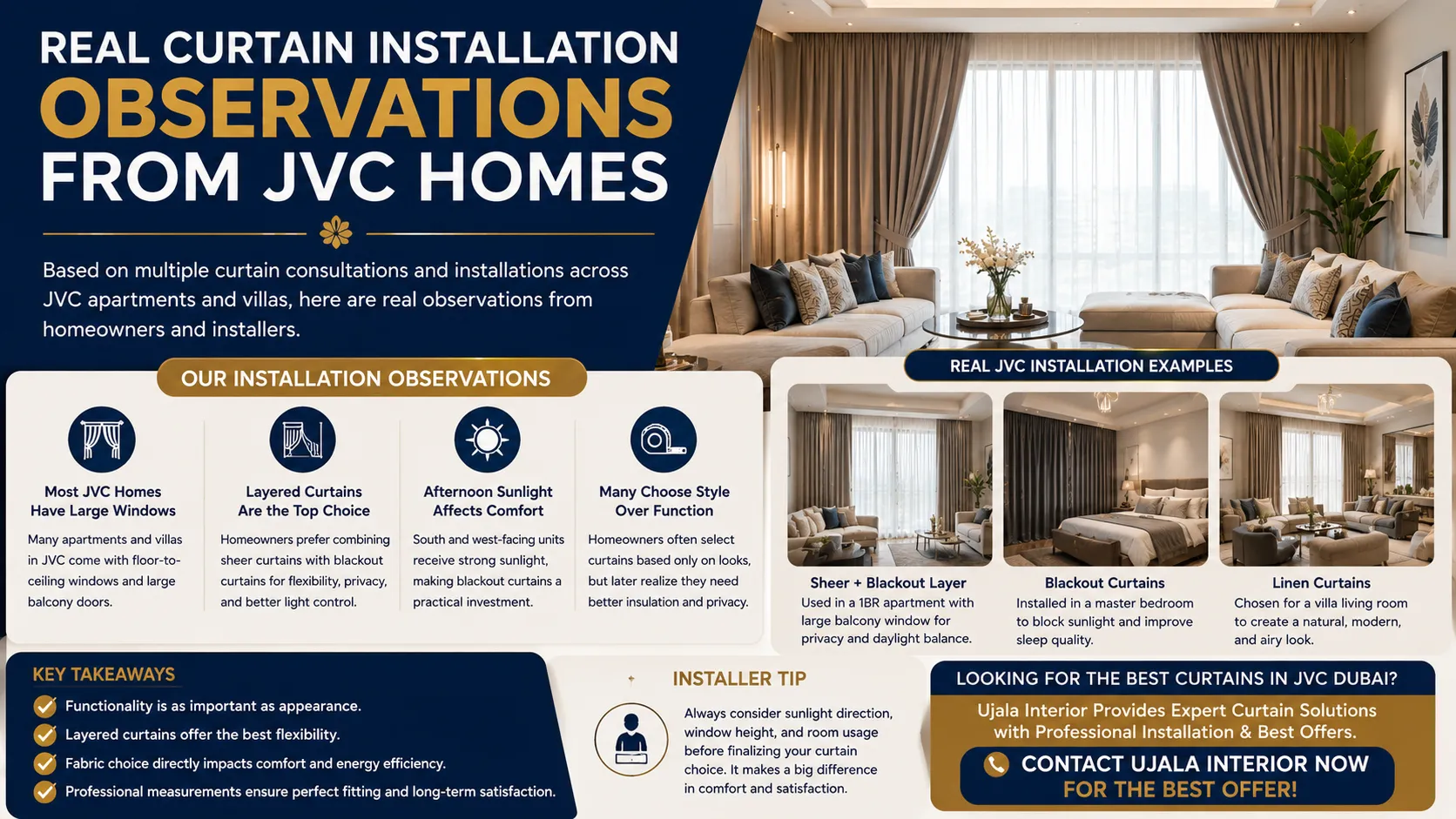 Real Curtain Installation Observations From JVC Homes