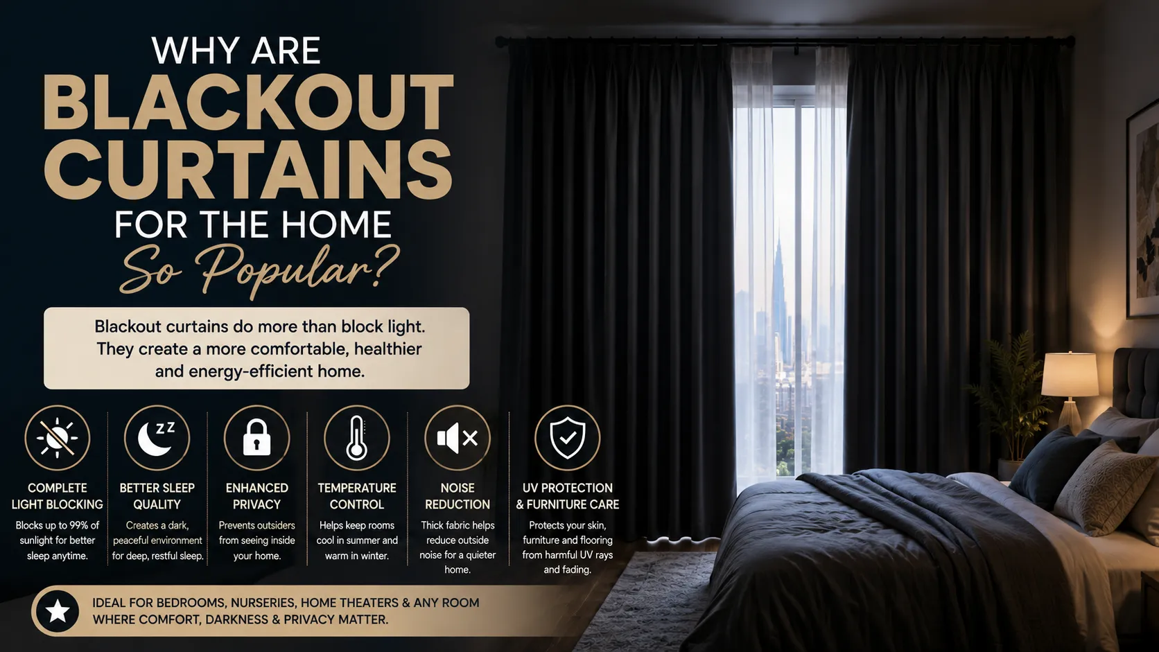Why Are Blackout Curtains for the Home So Popular