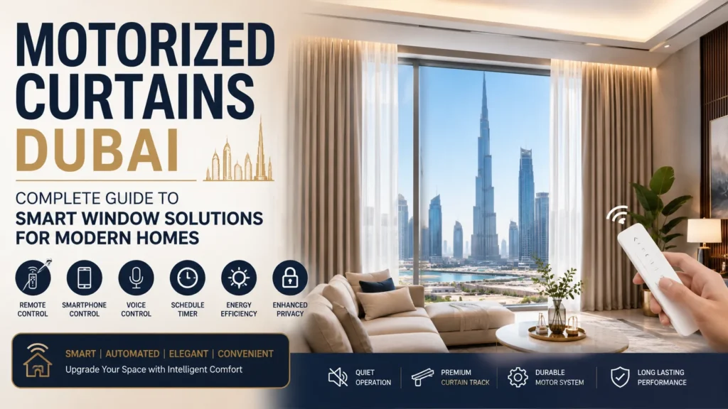 Motorized Curtains Dubai