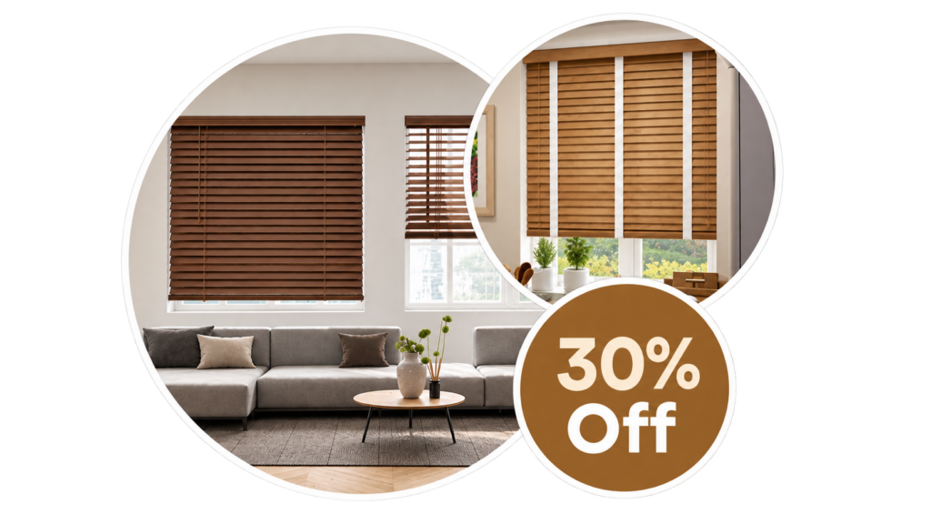 Blinds 30% Off